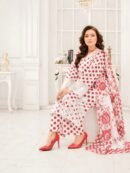 White & Red Polka Dot Luxury Pret